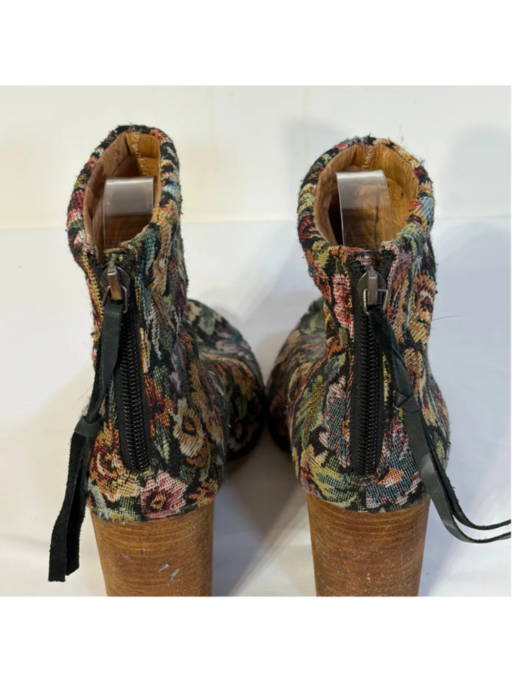 Jeffrey Campbell Havana Last Floral Tapestry Ankle Boots Women’s EU 39 US 8.5